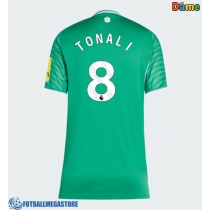 Fotballdrakt Dame Newcastle United Sandro Tonali #8 Bortedrakt 2025-26 Kortermet
